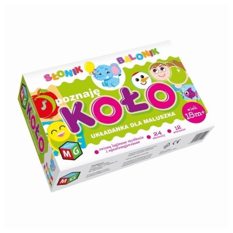 Poznaję koło -słonik balonik MULTIGRA Poznaję koło -słonik balonik MULTIGRA