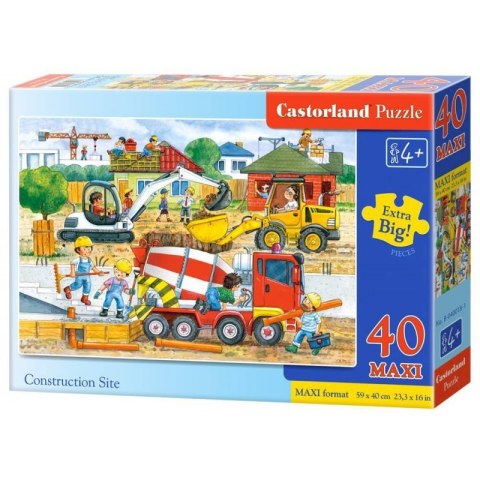 Puzzle 40 el.maxi constr. site Puzzle 40 el.maxi constr. site