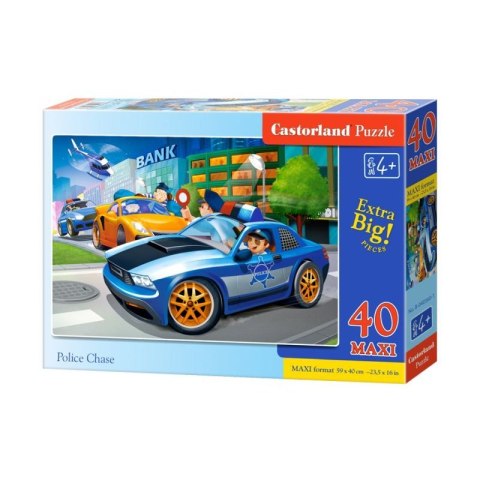 Puzzle 40 el.maxi police chase CASTOR Puzzle 40 el.maxi police chase CASTOR