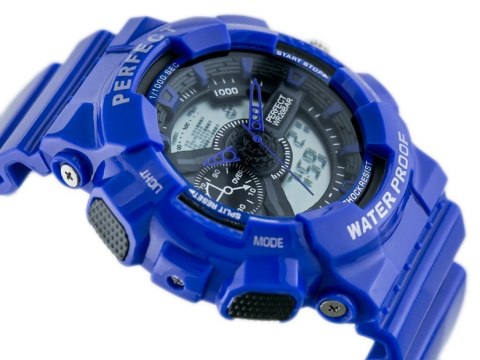 ZEGAREK MĘSKI PERFECT SHOCK (zp219e) - blue ZEGAREK MĘSKI PERFECT SHOCK (zp219e) - blue