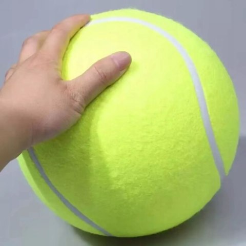 Duża piłka tenisowa 24cm nadmuchiwana gumowa zabawka do zabawy dla dzieci Duża piłka tenisowa 24cm nadmuchiwana gumowa zabawka do zabawy dla dzieci