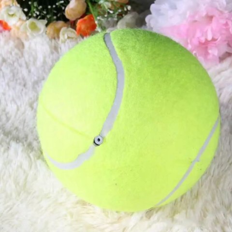 Duża piłka tenisowa 24cm nadmuchiwana gumowa zabawka do zabawy dla dzieci Duża piłka tenisowa 24cm nadmuchiwana gumowa zabawka do zabawy dla dzieci