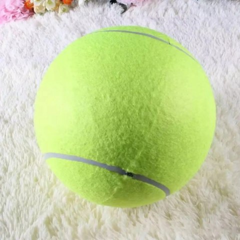 Duża piłka tenisowa 24cm nadmuchiwana gumowa zabawka do zabawy dla dzieci Duża piłka tenisowa 24cm nadmuchiwana gumowa zabawka do zabawy dla dzieci