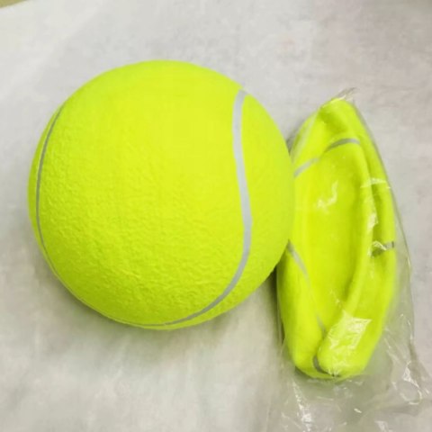 Duża piłka tenisowa 24cm nadmuchiwana gumowa zabawka do zabawy dla dzieci Duża piłka tenisowa 24cm nadmuchiwana gumowa zabawka do zabawy dla dzieci