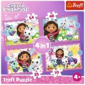 Koci domek Gabi puzzle Gabi Kotki 4w1 4+ Trefl 34620 Koci domek Gabi puzzle Gabi Kotki 4w1 4+ Trefl 34620