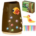 Magnetyczna gra nakarm ptaszka robaczki Montessori LS-29 Magnetyczna gra nakarm ptaszka robaczki Montessori LS-29