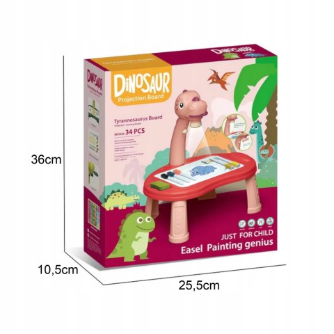 PROJEKTOR DO RYSOWANIA DINOZAUR T-REX CHIŃCZYK 42R PROJEKTOR DO RYSOWANIA DINOZAUR T-REX CHIŃCZYK 42R