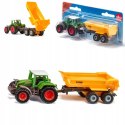 Siku Traktor Fendt z wywrotką kolebową Krampe metal model S1605 Siku Traktor Fendt z wywrotką kolebową Krampe metal model S1605