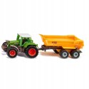 Siku Traktor Fendt z wywrotką kolebową Krampe metal model S1605 Siku Traktor Fendt z wywrotką kolebową Krampe metal model S1605