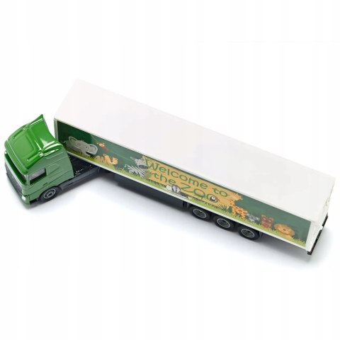 Siku ciężarówka z przyczepą model metal skala 1:87 S1627 Siku ciężarówka z przyczepą model metal skala 1:87 S1627