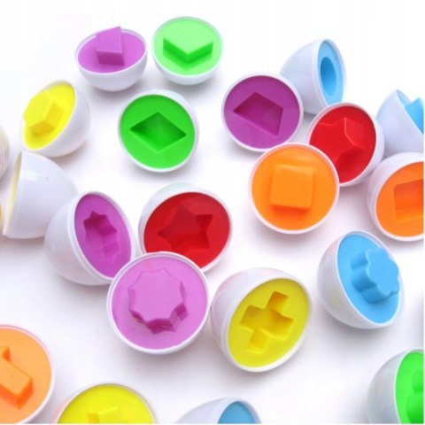 Układanka sorter jajka Montessori kształty LB33-3 Układanka sorter jajka Montessori kształty LB33-3