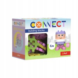 Zestaw klocków Connect - Pocket Girl: Kim 35 elementów 4+ Trefl 62003