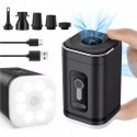3W1 AKUMULATOROWA ELEKTRYCZNA MINI POMPKA POWIETRZA LAMPA KEMPINGOWA 66001 3W1 AKUMULATOROWA ELEKTRYCZNA MINI POMPKA POWIETRZA LAMPA KEMPINGOWA 66001
