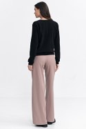 Bluza z dzianiny prążkowanej z długim rękawem BL08 Black - Nife - 42 Bluza z dzianiny prążkowanej z długim rękawem BL08 Black - Nife - 42