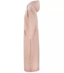 Ciepła bluza damska dresowa Oversize Sukienka Bawełniana Kaptur (Różowy) Ciepła bluza damska dresowa Oversize Sukienka Bawełniana Kaptur (Różowy)