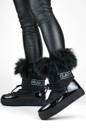 Śniegowce Model 5705-1B Black - PRIMO - 37