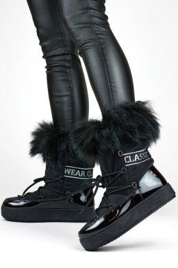 Śniegowce Model 5705-1B Black - PRIMO - 37