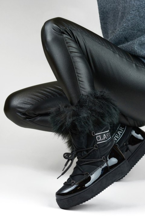 Śniegowce Model 5705-1B Black - PRIMO - 37 Śniegowce Model 5705-1B Black - PRIMO - 37