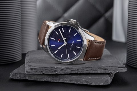 Zegarek Męski Tommy Hilfiger Bruce 1710669 + BOX Zegarek Męski Tommy Hilfiger Bruce 1710669 + BOX