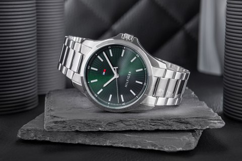Zegarek Męski Tommy Hilfiger Bruce 1710672 + BOX Zegarek Męski Tommy Hilfiger Bruce 1710672 + BOX