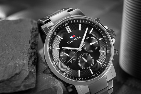Zegarek Męski Tommy Hilfiger Tyson 1710590 + BOX Zegarek Męski Tommy Hilfiger Tyson 1710590 + BOX