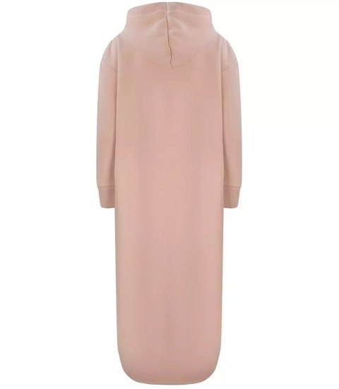 Ciepła bluza damska dresowa Oversize Sukienka Bawełniana Kaptur (Różowy) Ciepła bluza damska dresowa Oversize Sukienka Bawełniana Kaptur (Różowy)
