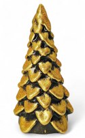 MAŁA ZŁOTA CHOINKA CHOINECZKA DEKORACJA ŚWIĄTECZNA 14cm MAŁA ZŁOTA CHOINKA CHOINECZKA DEKORACJA ŚWIĄTECZNA 14cm