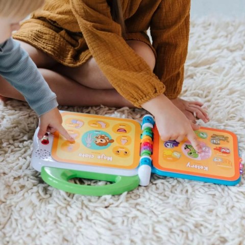 Pierwszy Słownik Przedszkolaka polsko -angielski książka Vtech Trefl 61090 Pierwszy Słownik Przedszkolaka polsko -angielski książka Vtech Trefl 61090