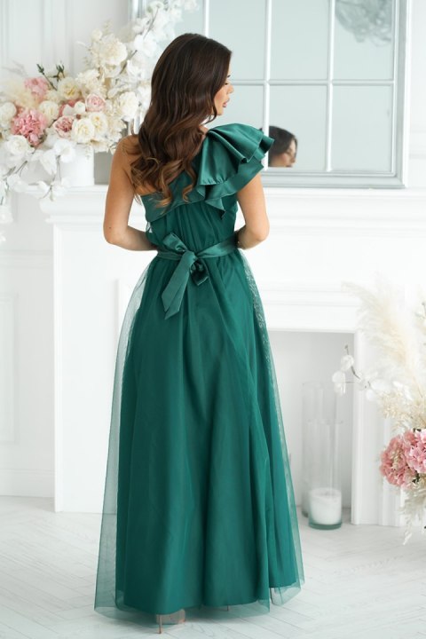 Sukienka Model 315-13 Bottle Green - Bicotone - 34 Sukienka Model 315-13 Bottle Green - Bicotone - 34