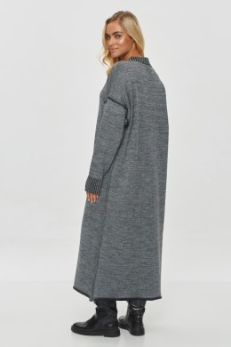 Sukienka Model S149 Grey Melange - Makadamia - uniwersalny