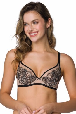 Biustonosz Soft Model Frances M-3804/2 Beige/Black - Mat - 80C