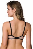 Biustonosz Soft Model Frances M-3804/2 Beige/Black - Mat - 80D