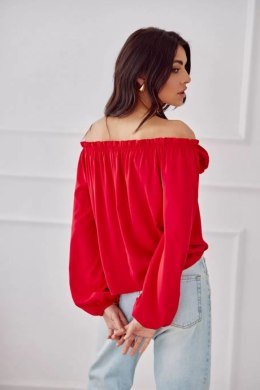 Bluzka Model Rosie CZE BLU0180 Red - Roco Fashion - 36