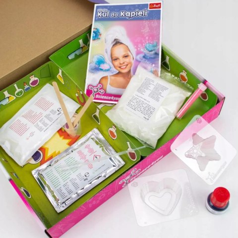 Fabryka kul do kąpieli 8+ zestaw edukacyjny Science4YOU Trefl 61096 Fabryka kul do kąpieli 8+ zestaw edukacyjny Science4YOU Trefl 61096