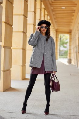 Kurtka Damska Model Clea SZA KUR0028 Grey - Roco Fashion - L/XL