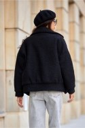 Kurtka Damska Model Ivon CZA KUR0027 Black - Roco Fashion - S/M Kurtka Damska Model Ivon CZA KUR0027 Black - Roco Fashion - S/M