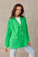 Marynarka Model ZIE ZAK0007 Green - Roco Fashion - uniwersalny Marynarka Model ZIE ZAK0007 Green - Roco Fashion - uniwersalny