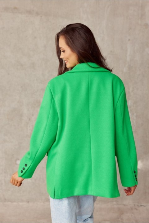 Marynarka Model ZIE ZAK0007 Green - Roco Fashion - uniwersalny Marynarka Model ZIE ZAK0007 Green - Roco Fashion - uniwersalny