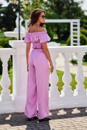 Spodnie Damskie Model Tarifa JAM SPD0035 Violet - Roco Fashion - 38 Spodnie Damskie Model Tarifa JAM SPD0035 Violet - Roco Fashion - 38