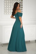 Sukienka Model 320-13 Green - Bicotone - 40 Sukienka Model 320-13 Green - Bicotone - 40