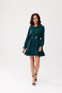 Sukienka Model Sintra BUT SUK0498 Bottle Green - Roco Fashion - 42 Sukienka Model Sintra BUT SUK0498 Bottle Green - Roco Fashion - 42