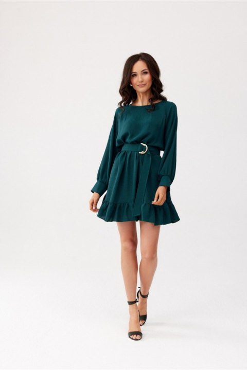 Sukienka Model Sintra BUT SUK0498 Bottle Green - Roco Fashion - 42 Sukienka Model Sintra BUT SUK0498 Bottle Green - Roco Fashion - 42
