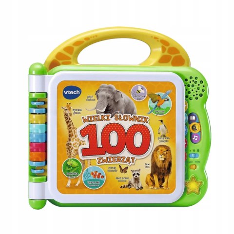 Wielki słownik zwierząt edukacyjny polsko - angielski książka Vtech 61457 Wielki słownik zwierząt edukacyjny polsko - angielski książka Vtech 61457