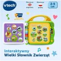 Wielki słownik zwierząt edukacyjny polsko - angielski książka Vtech 61457 Wielki słownik zwierząt edukacyjny polsko - angielski książka Vtech 61457