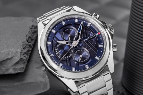 Zegarek Męski Tommy Hilfiger Jax 1710656 + BOX Zegarek Męski Tommy Hilfiger Jax 1710656 + BOX