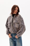 Kurtka Damska Model Rita KUR0026 I05 Multicolor - Roco Fashion - S/M Kurtka Damska Model Rita KUR0026 I05 Multicolor - Roco Fashion - S/M