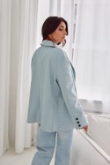 Marynarka Model Arya MIE ZAK0018 Mint - Roco Fashion - uniwersalny Marynarka Model Arya MIE ZAK0018 Mint - Roco Fashion - uniwersalny