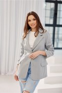 Marynarka Model Freya SZA ZAK0016 Grey - Roco Fashion - 36