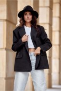 Marynarka Model Meghan CZM ZAK0007 Black - Roco Fashion - uniwersalny