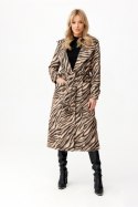 Płaszcz Damski Model Palermo CAM PLA0034 Camel - Roco Fashion - 38 Płaszcz Damski Model Palermo CAM PLA0034 Camel - Roco Fashion - 38